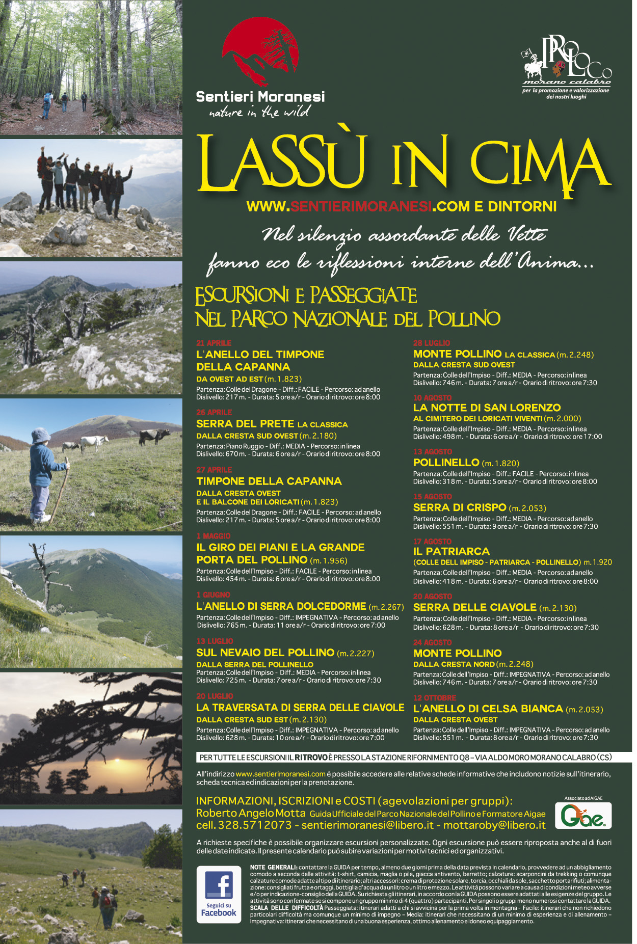 Programma escursioni 2014